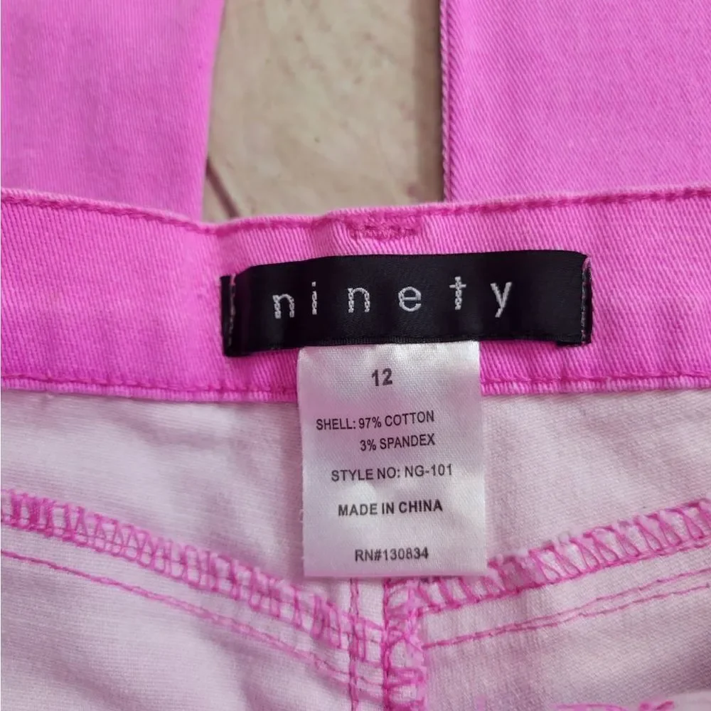 Ninety pink jeans 12